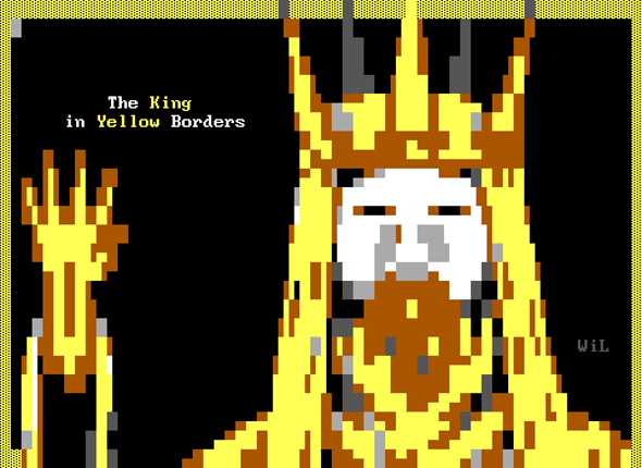 The King in Yellow Borders Game Cover