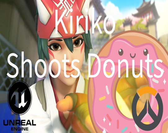 Kiriko Shoots Donuts"Overwatch" Game Cover