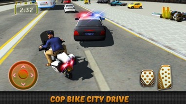 Police Motor Bike Chase - Real Cop City Drive Image