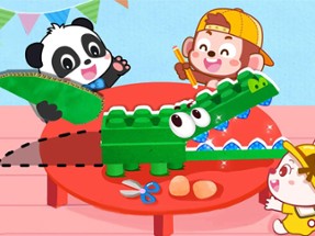 Baby Panda Animal Puzzle Image
