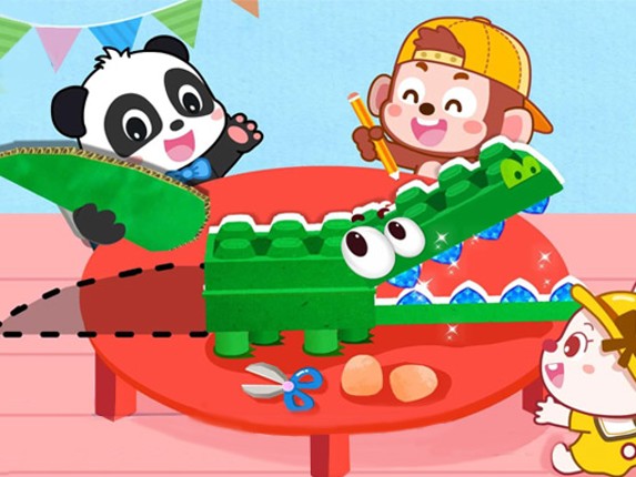 Baby Panda Animal Puzzle Game Cover