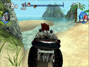 Buggy Game Beach 2022 3D Image