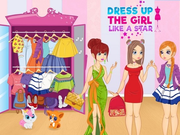 Dress Up The Girl Like A Star Game Cover