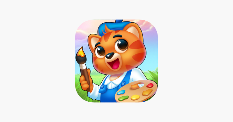 Glitter Coloring For Kids Game Cover