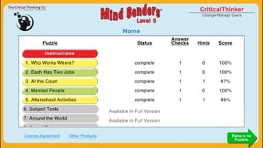 Mind Benders® Level 5 (Free) Image