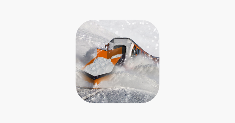 Snow Plow Rescue Train Driving 3D Simulator Game Cover