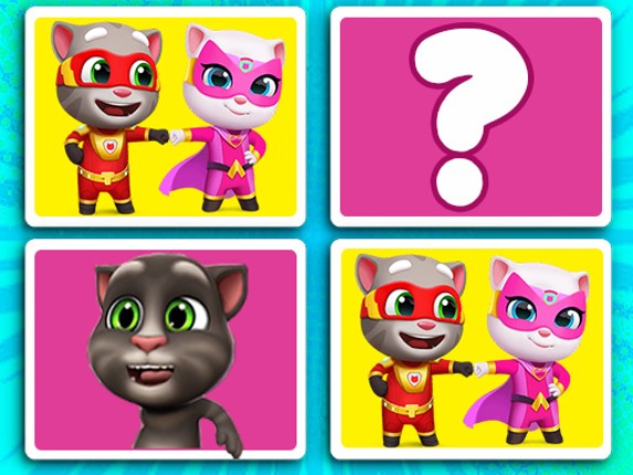 Talking Tom Match Up Game Cover