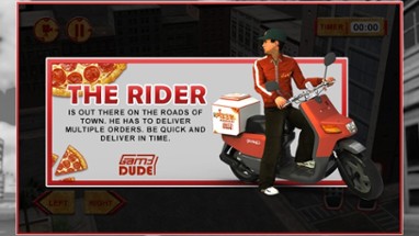 3D Pizza Boy Simulator - A bike rider parking and simulation adventure game Image