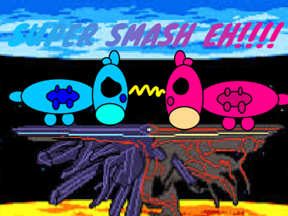 super smash eh (smash bros fangame) Game Cover