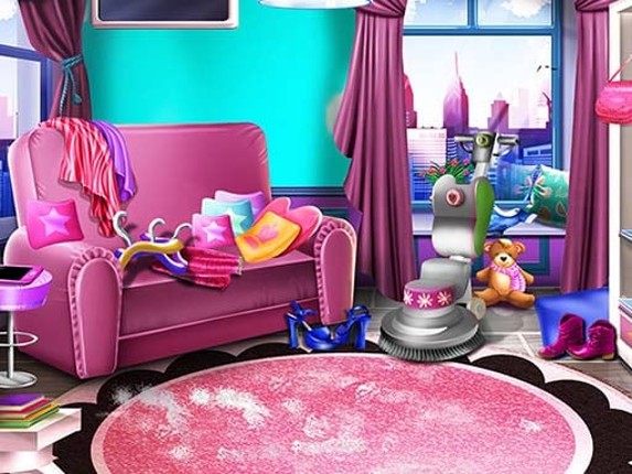 Girly House Cleaning Game Cover