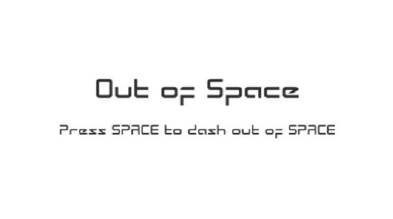 Out of Space Game Cover
