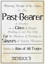 Past-Bearer: Class for Slayers RPG Image