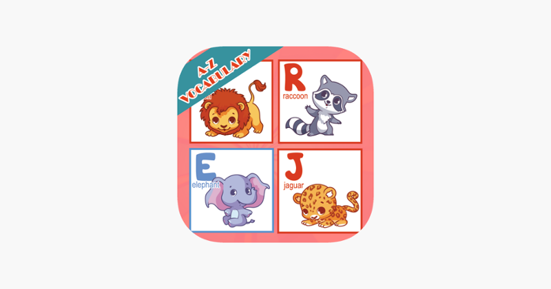Animals A-Z Good Vocabulary Words For Kindergarten Game Cover