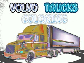 Volvo Trucks Coloring Image