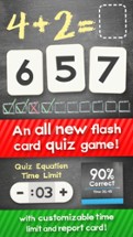 Addition Flash Cards Math Help Quiz Learning Games Image