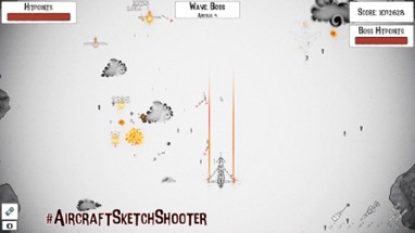 Aircraft Sketch Shooter Image