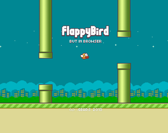 Flappy Bird but in Browser Game Cover