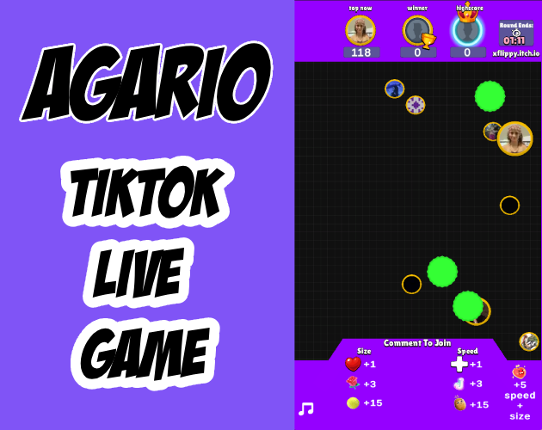 TikTok Live Interactive Agario Game Cover