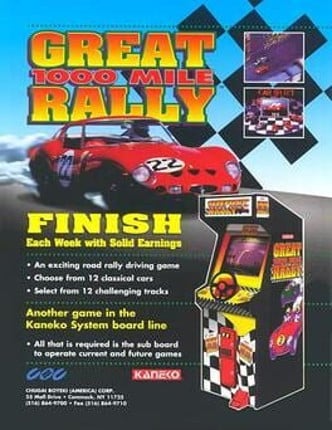 1000 Miglia: Great 1000 Miles Rally Game Cover