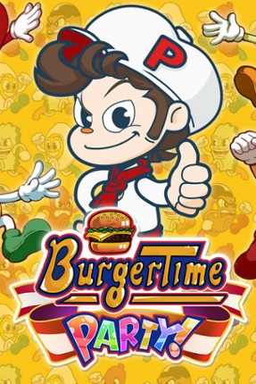 BurgerTime Party Game Cover