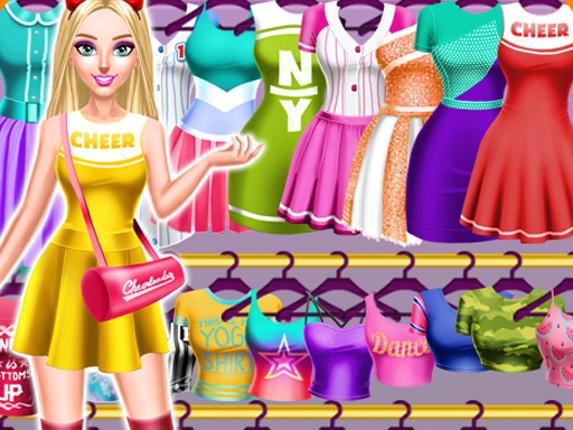Cheerleader Magazine Dress & Makeover for Girls Game Cover