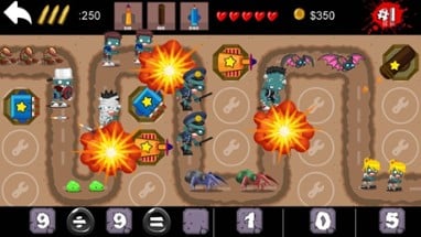 Math Vs Zombies Tower Defense Image