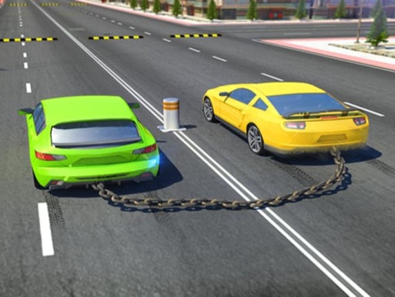 Chained Cars against Ramp hulk game Game Cover