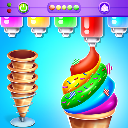 Icecream Cone Cupcake Baking Game Cover