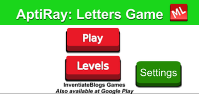 AptiRay: Missing Letters Game | PC/Desktop Version Image