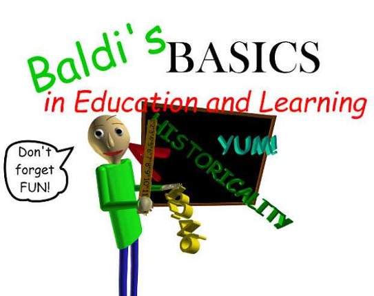 Baldi's Basics 2D Remake Game Cover