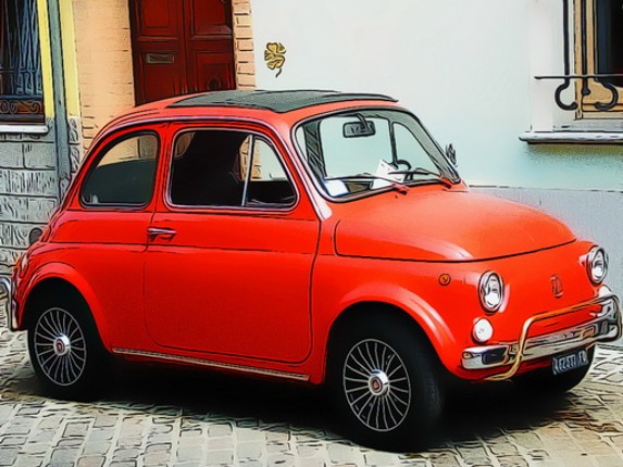 Italian Smallest Car Game Cover