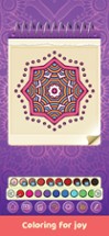 Mandala Coloring Book® Image