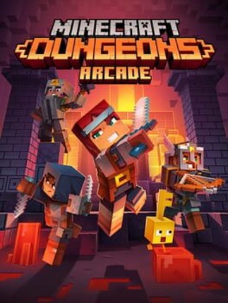 Minecraft Dungeons Arcade Game Cover