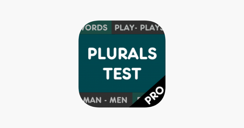 Plurals &amp; Singulars Test PRO Game Cover