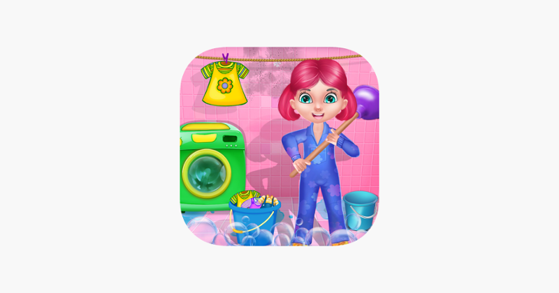 Clean Up - House Cleaning : cleaning games &amp; activities in this game for kids and girls - FREE Game Cover