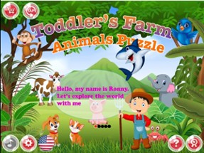 Farm Animals Jigsaws Puzzles Games Kids &amp; Toddlers Image